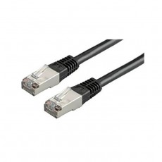 Patchcord exterior CAT6 - 25 pies negro
