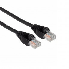 Patchcord Cat5e - 3 pies negro