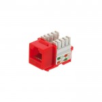 RJ45 hembra Cat5e rojo