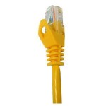 Patch cord cat5e amarillo 1FT (30 cm) UL