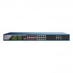 Switch 16 puertos PoE Hikvision