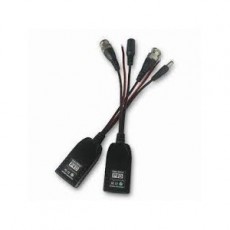 Video Balun RJ45 power y PTZ surge supresor