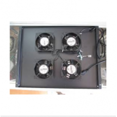 LANTEK Kit de 4 abanicos para gabinete