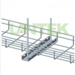 LANTEK Soporte suspendido canasta metalica 100mm