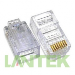 LANTEK Conectores macho RJ45 CAT5e 50 microns Plug Terminal