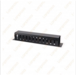 LANTEK Organizador Horizontal 1u Metálico NO incluye tornillos
