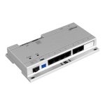 SWITCH POE CON PROTOCOLO DAHUA / CAT 5e / 24VDC / HASTA 6 MONITORES INTERIOR