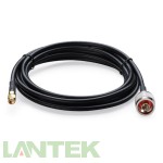 Cola RP-SMA a N Macho 200-Series 1.2M Cable baja perdida