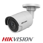 HIKVISION Camara Bullet IP 4 MP IR Lente fijo 2.8mm 120dB IP67 H.265+