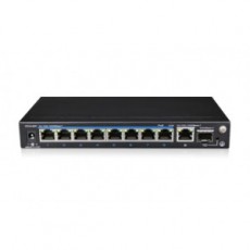 SWITCH POE 8 PUERTOS GIGABIT 1 SFP 1 RJ45 UPLINK CCTV