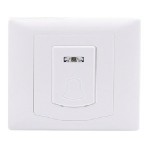 Timbre Inalámbrico para puerta, cuadrado para panel alarma
